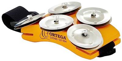 Ortega Guitars OSSFT Fußtamburin für Singer/Songwriter von Ortega Guitars