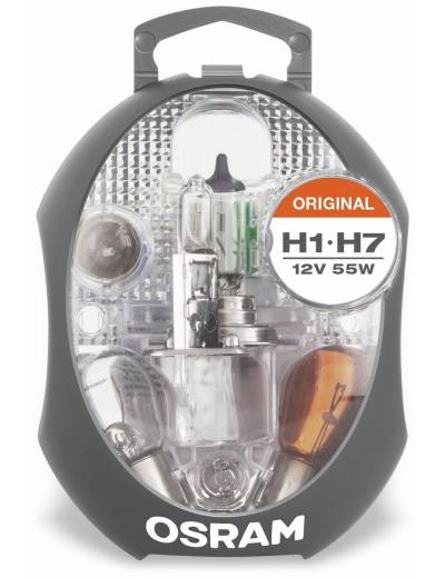 OSRAM KFZ-Ersatzlampen Set H1/H7 von Osram