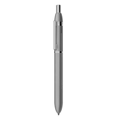 Otto Hutt Design 03 Bleistift in der Farbe: ruthenim grey, Schaft aus Messing Vollmaterial, 14 cm Länge, 11 mm Durchmesser, 54 g Gewicht, 002-11602 von Otto Hutt