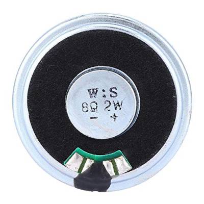 Oumefar 8Ω 2W 10Pcs Ultradünner 40mm Lautsprecher Intercom Hochpräziser NdFeB Magnet für zu Hause mit Ausgangsschalldruck 90 ± 3dB für Büro Instrumentierung von Oumefar