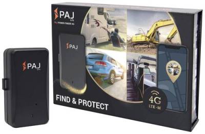 PAJ GPS POWER FINDER 4G GPS Tracker Fahrzeugtracker Schwarz von PAJ GPS