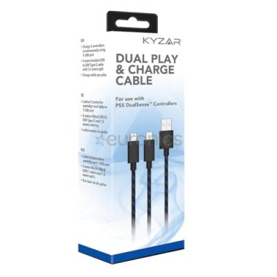 PAN VISION Kyzar Play and Charge Cable for PS5 von PAN VISION