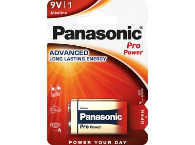 PANASONIC 00245998 6LF22PPG/1BP E-Block Batterie, Alkaline, 9 Volt von PANASONIC