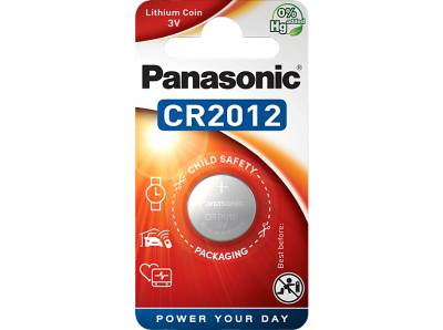 PANASONIC CR2012 Knopfzelle, Lithium, 3 Volt von PANASONIC