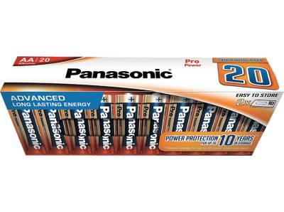 PANASONIC LR6PPG/20CB AA Batterie, Alkaline, 1.5 Volt von PANASONIC