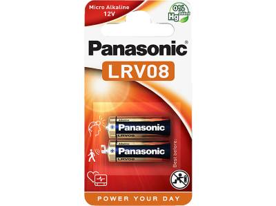 PANASONIC LRV08L/2BE LRV08 Batterien, Micro Alkaline, 12 Volt, 38 mAh von PANASONIC