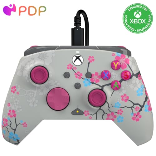 PDP Xbox REMATCH GLOW Wired controller BLOSSOM von PDP