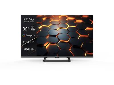 PEAQ PTV 32GF-5024C 32" FHD Google TV (Flat, 32 Zoll / 80 cm, Full-HD, SMART TV) von PEAQ