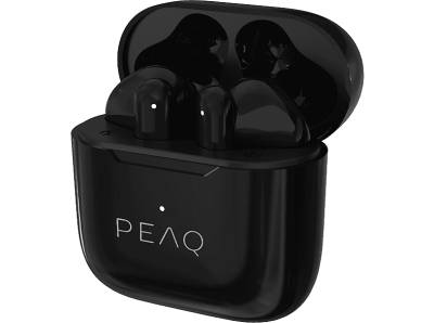 PEAQ PTW-3000-BK, In-ear Kopfhörer Schwarz von PEAQ