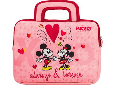 PEBBLE GEAR PG916731M Mickey & F8 Carry Bag Always Forever Gaming Tasche, Rosa/Rot von PEBBLE GEAR