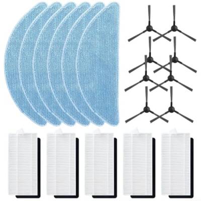 Ersatzteile für S7 Pro Staubsauger, Seitenbürste, Filter, Wischtuch, feine Verarbeitung (C) von PETSTIBLE