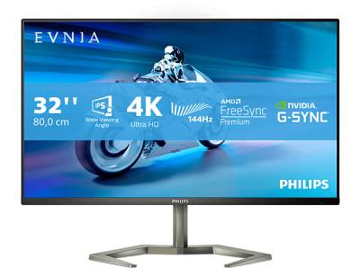 PHILIPS 32M1N5800A 31,5 Zoll UHD 4K Gaming Monitor (1 ms Reaktionszeit, 144 Hz) von PHILIPS