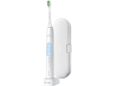 PHILIPS Sonicare HX6839/28 ProtectiveClean 4500 Elektrische Zahnbürste Weiß/Helblau, Reinigungstechnologie: Schalltechnologie von PHILIPS