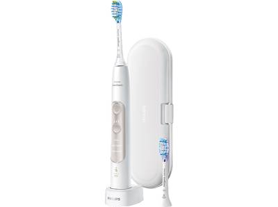 PHILIPS Sonicare HX9601/03 ExpertClean 7300 Elektrische Zahnbürste Weiß, Reinigungstechnologie: Schalltechnologie von PHILIPS