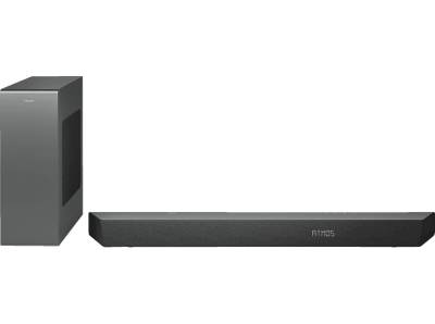 PHILIPS TAB 8507B/10, Soundbar mit kabellosem Subwoofer, schwarz von PHILIPS