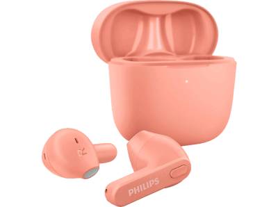PHILIPS TAT2236PK/00, In-ear Kopfhörer Bluetooth Lachsfarben von PHILIPS