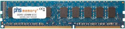 PHS-memory 8GB RAM Speicher f�r MSI H87-G43 DDR3 UDIMM ECC 1600MHz PC3L-12800E (SP157096) von PHS-memory