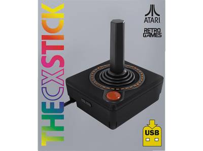 PLAION (UE) THECXSTICK Solus Atari USB Joystick, Schwarz von PLAION (UE)