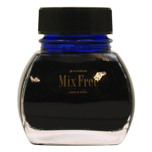 PLATINUM Tintenflasche, 60 ml, Aurora-Blau von PLATINUM