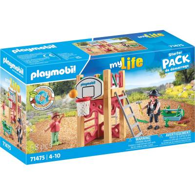 71475 City Life Starter Pack Zimmerin on Tour, Konstruktionsspielzeug von PLAYMOBIL