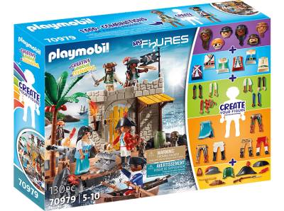 PLAYMOBIL 70979 MY FIGURES: ISLAND PIRATES Spielset, Mehrfarbig von PLAYMOBIL