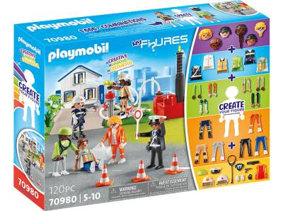 PLAYMOBIL 70980 My Figures: Rescue Mission Spielset, Mehrfarbig von PLAYMOBIL