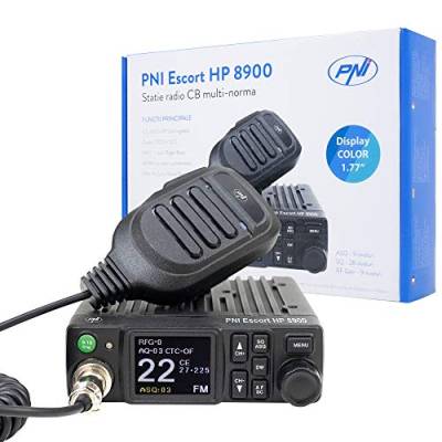 CB-Funkgerät PNI Escort HP 8900 ASQ, 12 V / 24 V, HF-Verstärkung, CTCSS-DCS, Dual Watch von PNI