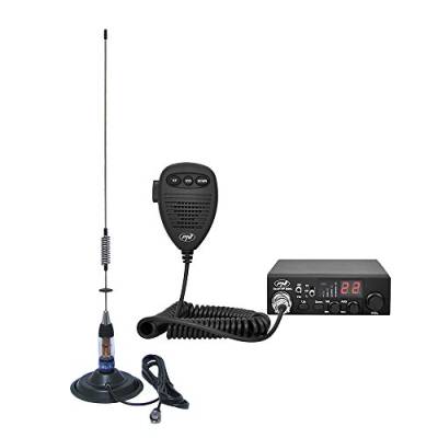 CB funkgerät Kit CB PNI Escort HP 8000L ASQ + CB-Antenne PNI ML70, Zigarettenanzünder-Stecker im Lieferumfang enthalten von PNI