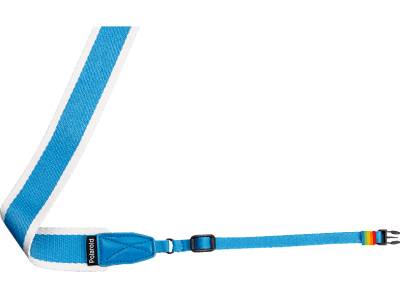 POLAROID Camera Strap Flat, Kameragurt, Blau von POLAROID