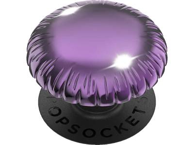 POPSOCKETS PopGrip Basic Foil Balloon Purple Handyhalterung, Violett von POPSOCKETS