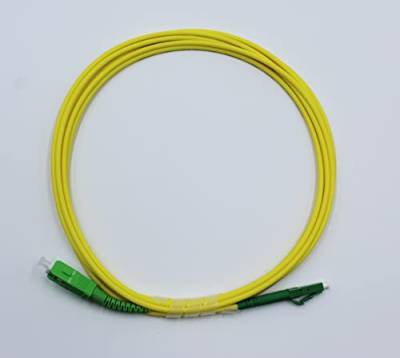 PRENDELUZ LC/APC auf SC/APC Monomode LWL-Kabel Ø 3mm, 9/125µm (LC/APC auf SC/APC, 3m) von PRENDELUZ