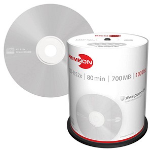 100 PRIMEON CD-R 700 MB von PRIMEON