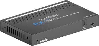 PURE HDBT-230-RX - PureTools - 18G HDBaseT Receiver mit ARC und Audio-Breakout von PURETOOLS