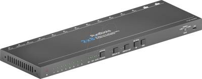 PURE PT-SPHD28DA - 4K HDMI Verteiler 2x8, Downscaler, EDID, Audio-Extraktion von PURETOOLS