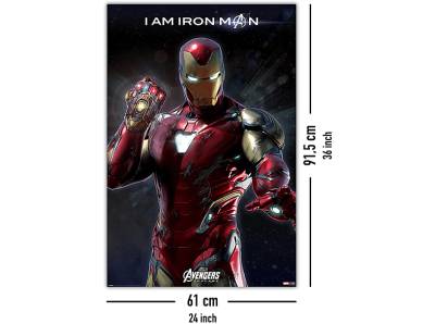 PYRAMID INTERNATIONAL Avengers: Endgame Poster I Am Iron Man Großformatige von PYRAMID INTERNATIONAL