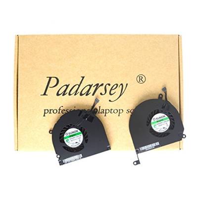 Padarsey A1286 CPU-Kühler, links und rechts, kompatibel mit MacBook Pro 15 Zoll (38,1 cm) 2008 2009 2010 2011 2012 von Padarsey