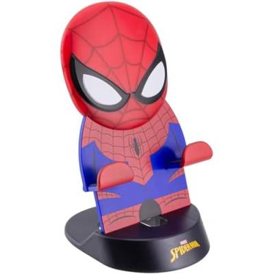 Paladone Spiderman Smartphone Halter 13 cm (5,1") hoch - Kompatibel mit den meisten Handys, Marvel Merch und Tech Zubehör von Paladone