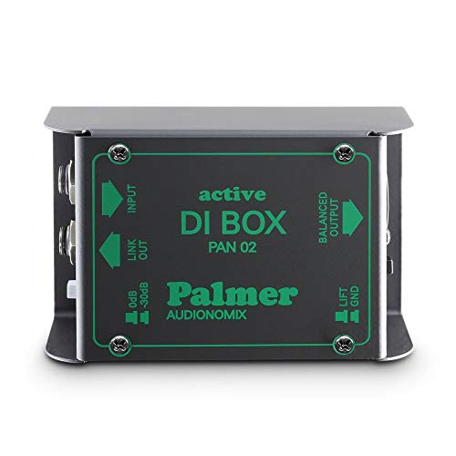 Palmer Musicals Instruments PAN 02 Aktive DI Box 1-Kanal von Palmer