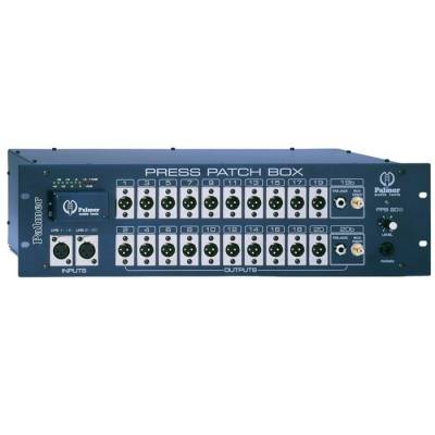 Palmer Pro Press Patch Box 10 Kanal stereo / 20 Kanal mono von Palmer