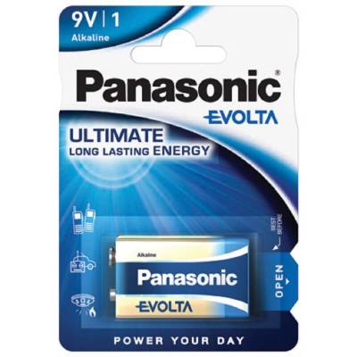 Panasonic 9V-Block Elvolta Alkaline Batterie von Panasonic