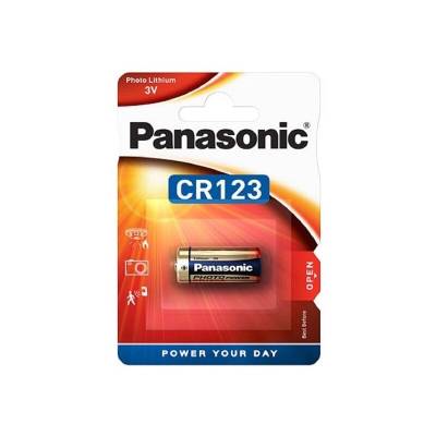 Panasonic CR123AL/1BP Photobatterie CR123 1400mAh von Panasonic