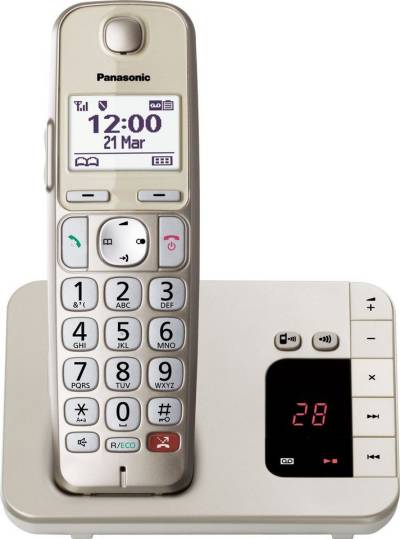 Panasonic KX-TG260GN DECT-Telefon (Mobilteile: 1) von Panasonic
