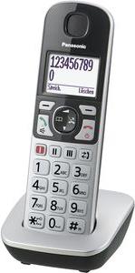 Panasonic KX-TGE510GS silber/schw. Seniorentelefon/SOS-Taste (KX-TGE510GS) von Panasonic