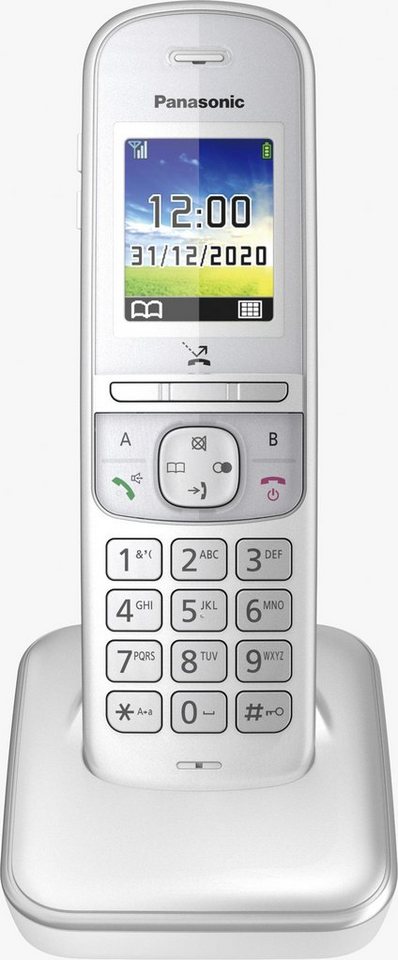 Panasonic KX-TGH710 Schnurloses DECT-Telefon (Mobilteile: 1) von Panasonic