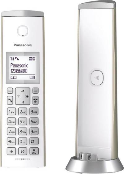 Panasonic KX-TGK220 Schnurloses DECT-Telefon (Mobilteile: 1, 4 Wege Navigationstaste) von Panasonic