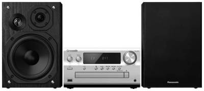 Panasonic SC-PMX802E-S Stereoanlage Air-Play, Bluetooth®, CD, DAB+, USB, WLAN, UKW, AUX, Spotify, T von Panasonic