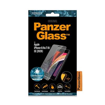 PanzerGlass iPhone 6/6s/7/8/SE (2020) Displayschutz Panzerglas Schutzfolie, Transparent, 2684 von Panzer Glass
