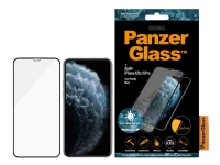 PanzerGlass™ | Case-Friendly - Skærmbeskytter für Mobiltelefone - Edge-to-Edge fit - rammefarve sort | Apple iPhone X/XS/11 Pro von PanzerGlass