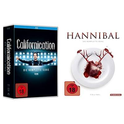 Californication - Die komplette Serie (Season 1-7) [Blu-ray] & Hannibal - Staffel 1-3 Gesamtedition [Blu-ray] von Paramount Pictures (Universal Pictures)