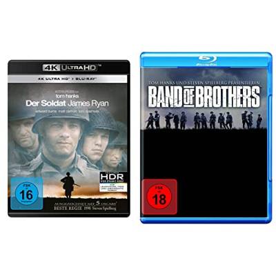 Der Soldat James Ryan (4K Ultra-HD) (+ Blu-ray 2D) & Band of Brothers - Box Set [Blu-ray] von Paramount Pictures (Universal Pictures)